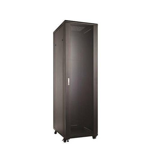 RACK09 KΑΜΠΙΝΑ ΜΕ ΓΥΑΛΙΝΗ ΠΟΡΤΑ 19'' 32U (600X800X1620) EΠΙΛΟΓΗ ACCESSORIES!